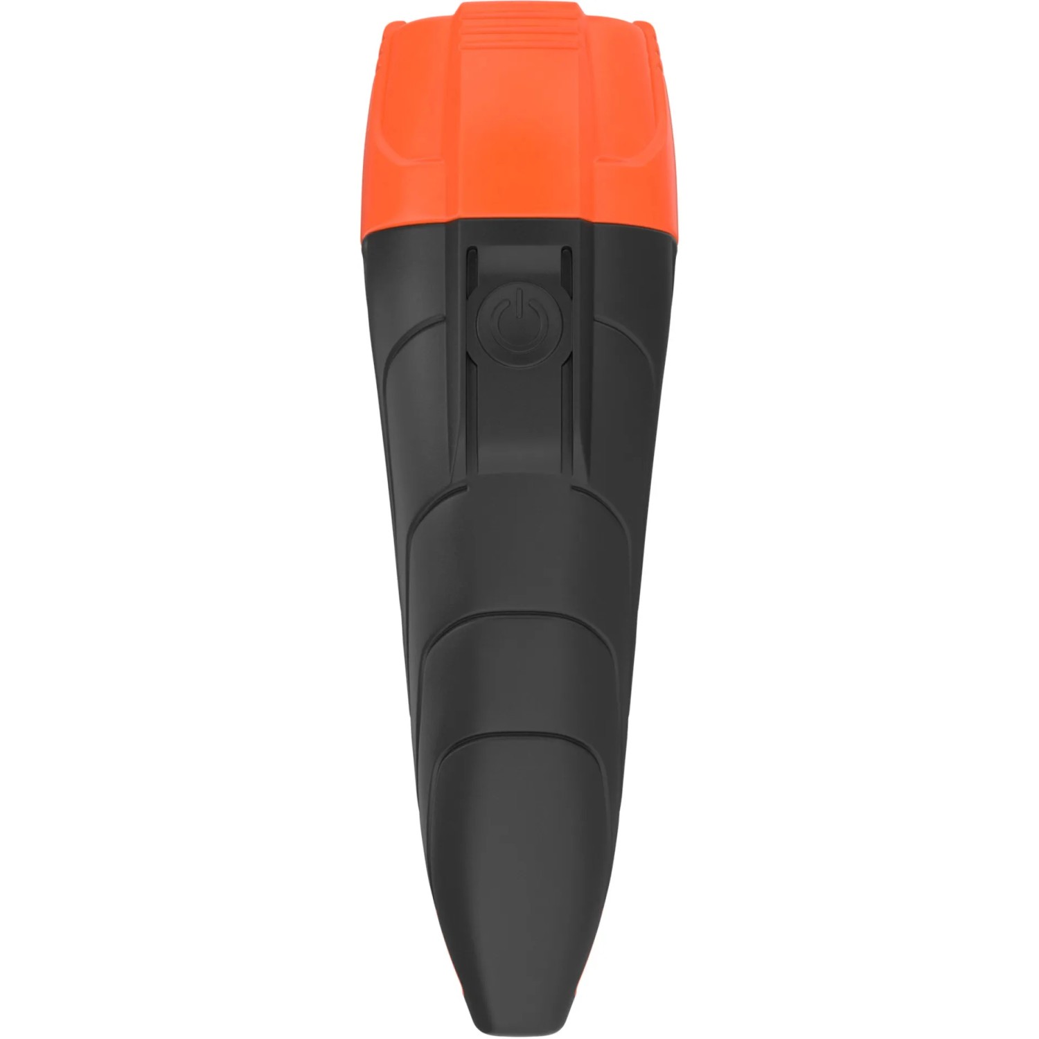 Energizer Impact Arbeitslampe, 2xAA, schwarz-orange, mit Ein-Hand-Schalter.