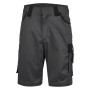 Hans Schäfer Athos Arbeitshose Short, grau-schwarz, Gr. 50. Kurze, robuste Arbeitskleidung mit Taschen.