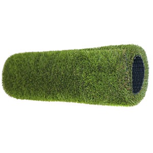 Gerollter Kunstrasen Dahlia Grün, Breite 400 cm. Ideal für Garten, Terrasse und Innenbereich.