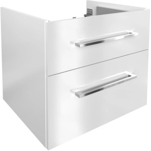 Fackelmann Waschbeckenunterschrank OXFORD Weiß 60 cm