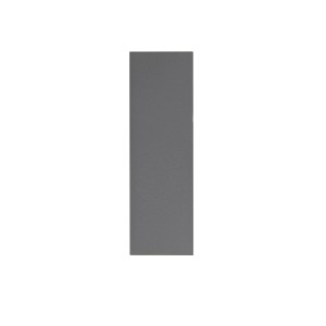 Graue LED-Wandleuchte Block von Paul Neuhaus, 16x8x5cm, für den Außenbereich.