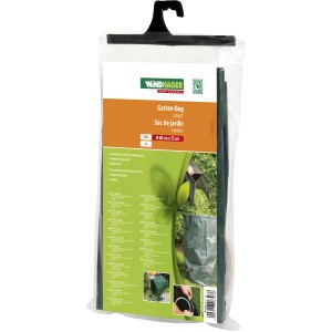 Windhager Garten Bag 270 l, Gartensack aus robustem PE-Gewebe mit Tragegriffen.