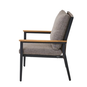 Siena Garden Sessel Liguria Comfort Plus inkl. Kissen 79,5 x 64 x 97 cm FSC®