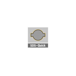 Symbol für Bosch Betonbohrer SDS Quick Aufnahme.