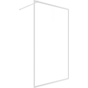 baliv Walk-In Duschabtrennung DUK-120.80, 120x195 cm, Chrom, barrierefrei.
