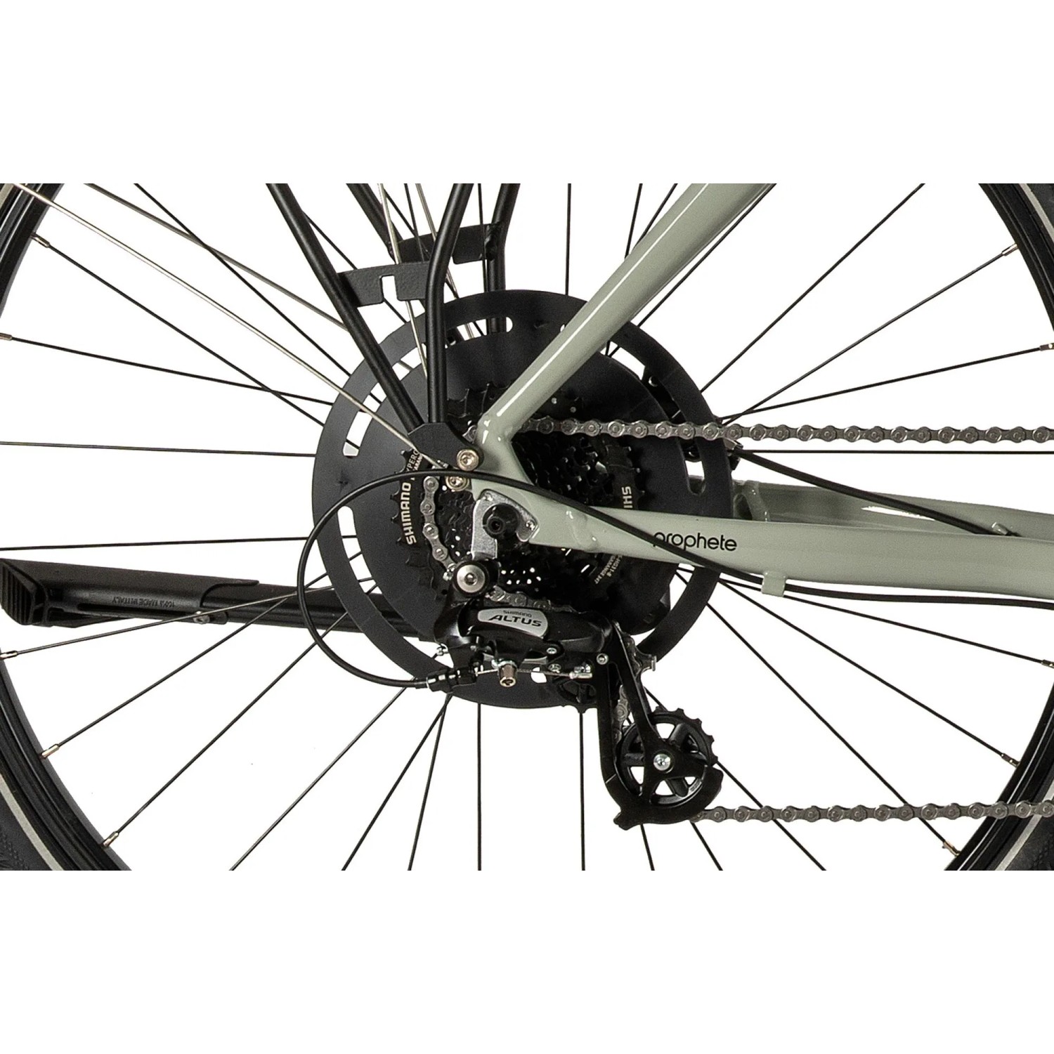 Prophete Trekking Herrenrad Entdecker 500 Grau 28" kaufen bei OBI