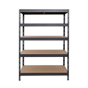 Ar Shelving Schwerlastregal, 5 Böden, anthrazit, 180x120x45 cm. Steckregal für Keller, Garage oder Werkstatt.