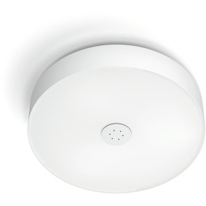 Weiße Philips Hue White Ambiance Fair Deckenleuchte mit Dimmer, 2.750 lm.