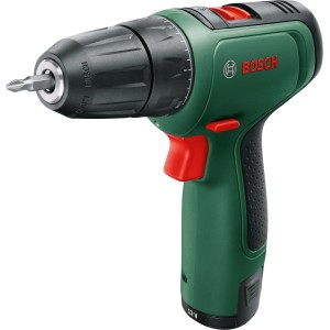 Bosch EasyDrill 1200 Akku-Bohrschrauber mit Akku und Bit, grün/schwarz.