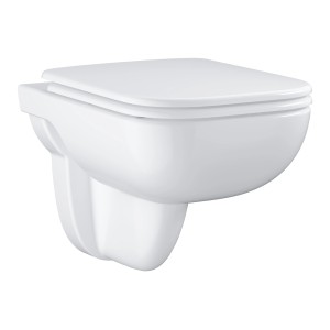 Grohe Wand-Tiefspül-WC Start Edge Set, alpinweiß mit SoftClose-Sitz.
