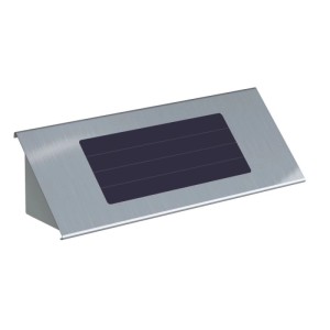 Basi Solar Wandleuchte SWL 60 aus Edelstahl für Hausnummern mit LEDs