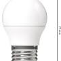 LED-Leuchtmittel E27 Globe G45, 4,9 W, warmweiß, für Lampen und Leuchten.