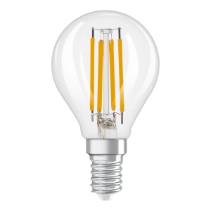 Osram LED-Leuchtmittel E14 Tropfenform 3,4 W 470 lm Dimmbar Klar 8 cm x 4,5 cm