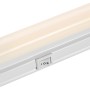 Weiße LED-Lichtleiste mit Schalter, geeignet zur Küchenbeleuchtung.
