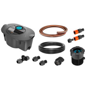 Gardena Pipeline-Bewässerungssystem Komplett-Set AquaPrecise Solarbetrieben