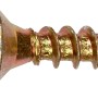 Gelb verzinkte Spanplattenschraube, Senkkopf, PZ-Antrieb, Ø 4x16 mm, 25 Stück.