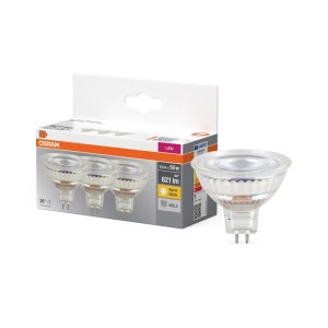 Osram Leuchtmittel MR16 GU5.3 6,5 W Warmweiß 2700 K 3er Set
