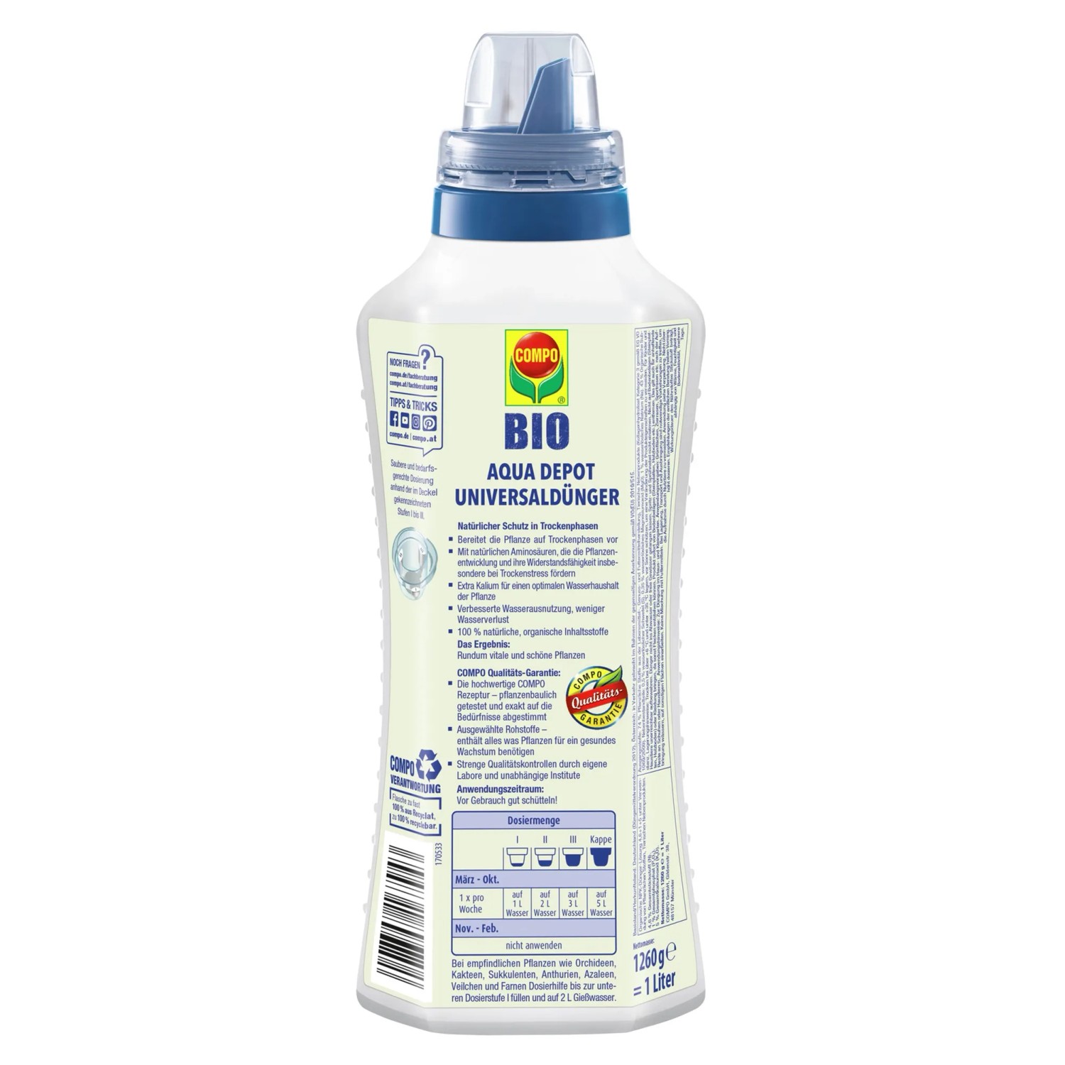 Compo Bio Universaldnger Aqua Depot 1 l kaufen bei OBI