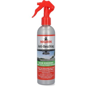 Nigrin Anti-Beschlag Pumpzerstäuber 300ml für klare Sicht im Auto. Autopflege Produkt.