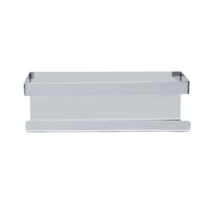 Schöner Wohnen Wandablage Meleto aus Edelstahl, glänzend. Badablage zur Wandmontage.