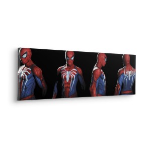 Komar Keilrahmenbild Marvel Spider-Man Portrait Photos Blau