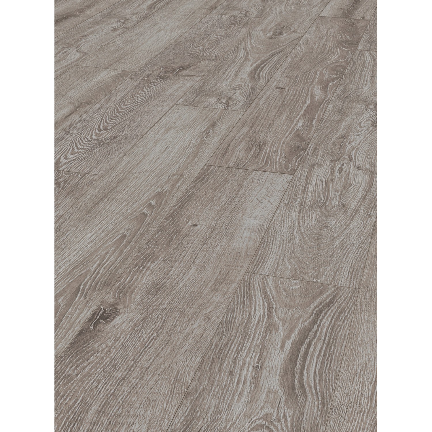 Parador Laminat Basic 400, Eiche Lichtgrau, wasserfest, 8mm stark. Holzoptik für Wohn- und Gewerberäume.