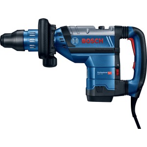 Bosch Professional GSH 7 VC Schlaghammer im Handwerkerkoffer, blau/silber.