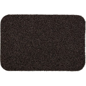 Braune OBI Kunststoffmatte für den Außenbereich, 40x60 cm, mit rutschfestem Rücken.