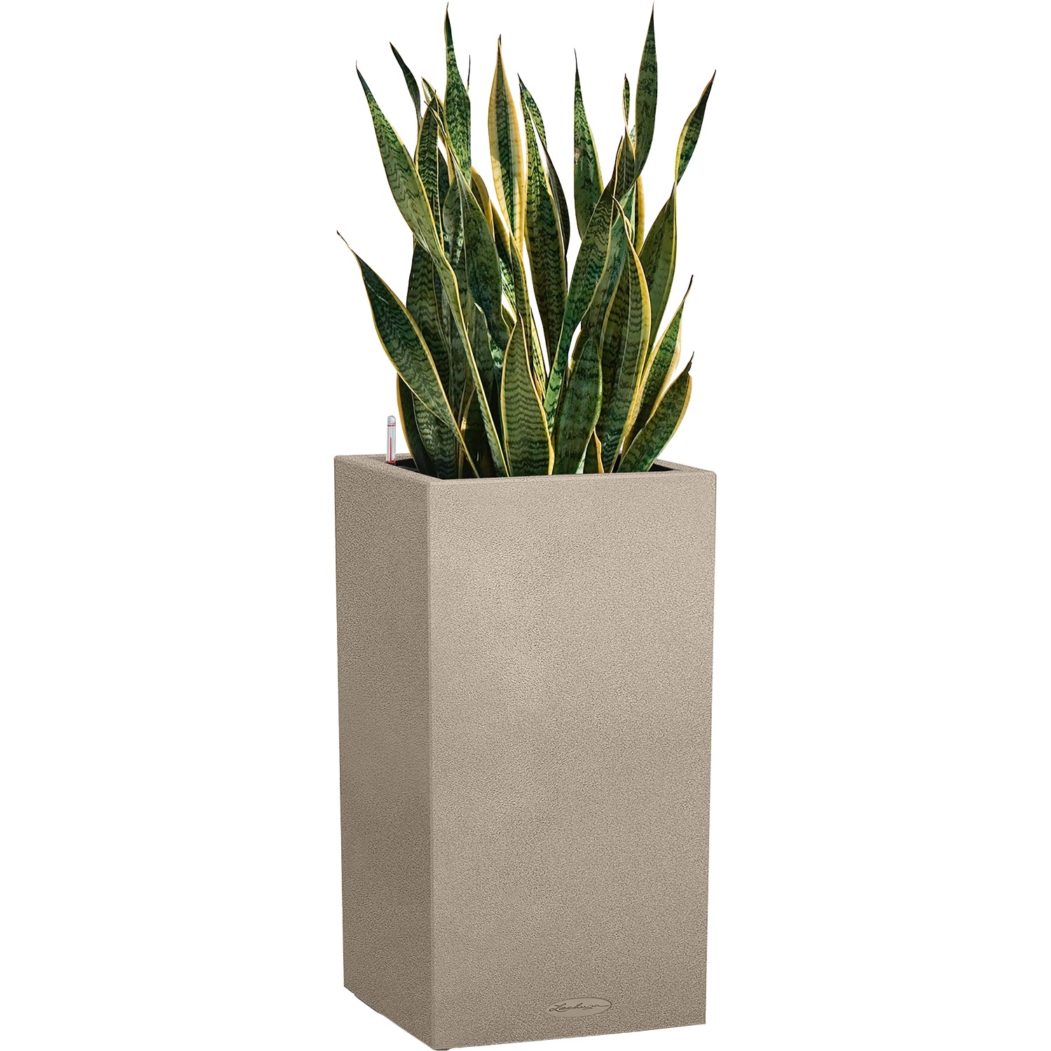 LECHUZA CANTO Stone 30 hoog steengrijs 13600
