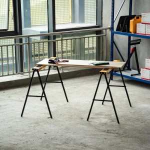 HOMCOM Arbeitsbock Klappbar Rutschfest Stahl 99,5 x 50 x 78 cm