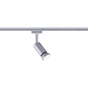 Paulmann URail Spot Pure I, Chrom matt, für Schienensysteme. Flexibel ausrichtbarer Strahler.