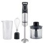Silva Homeline Stabmixer-Set SMS 6502: Edelstahl-Stabmixer mit Zubehör wie Messbecher und Zerkleinerer.