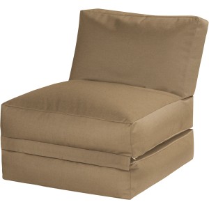 Braunfarbener Sitting Point Sessel Outside, 300 l, für Innen- und Außenbereich.