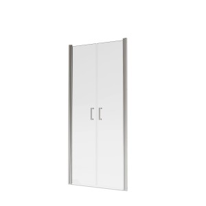 baliv Doppeltür DUK-80.61 T, 80 cm, Chrom Glänzend für Duschkabinen
