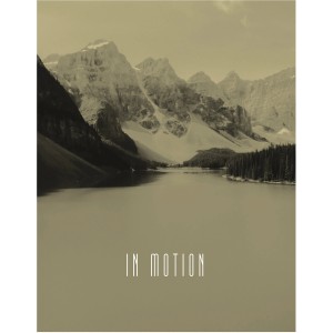 Komar Wandbild Word Lake Sand 40 x 50 cm