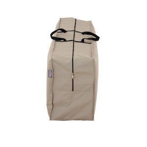 Beige Siena Garden Aufbewahrungstasche Plus, 125x32x50 cm, mit Tragegriffen und Reißverschluss.