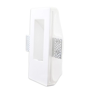 Eckiger, weißer LED-Einbaustrahler (16,5 cm) von Näve für dezente Lichtakzente.