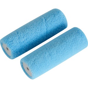 LUX Blue Felt Walze 12 cm 2 Stück