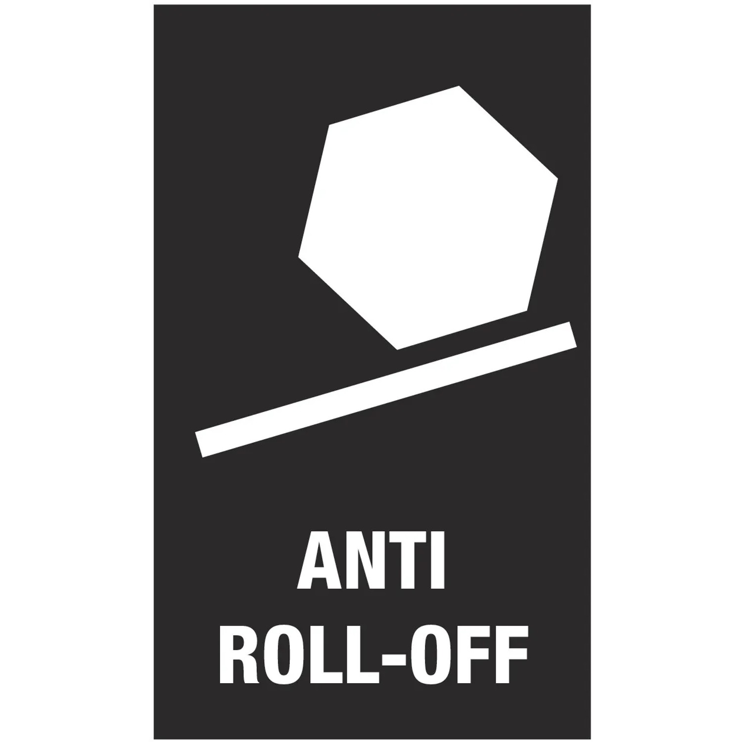 Symbol für Anti-Roll-Off Funktion des Wera Bit-Set Schraubendrehers.