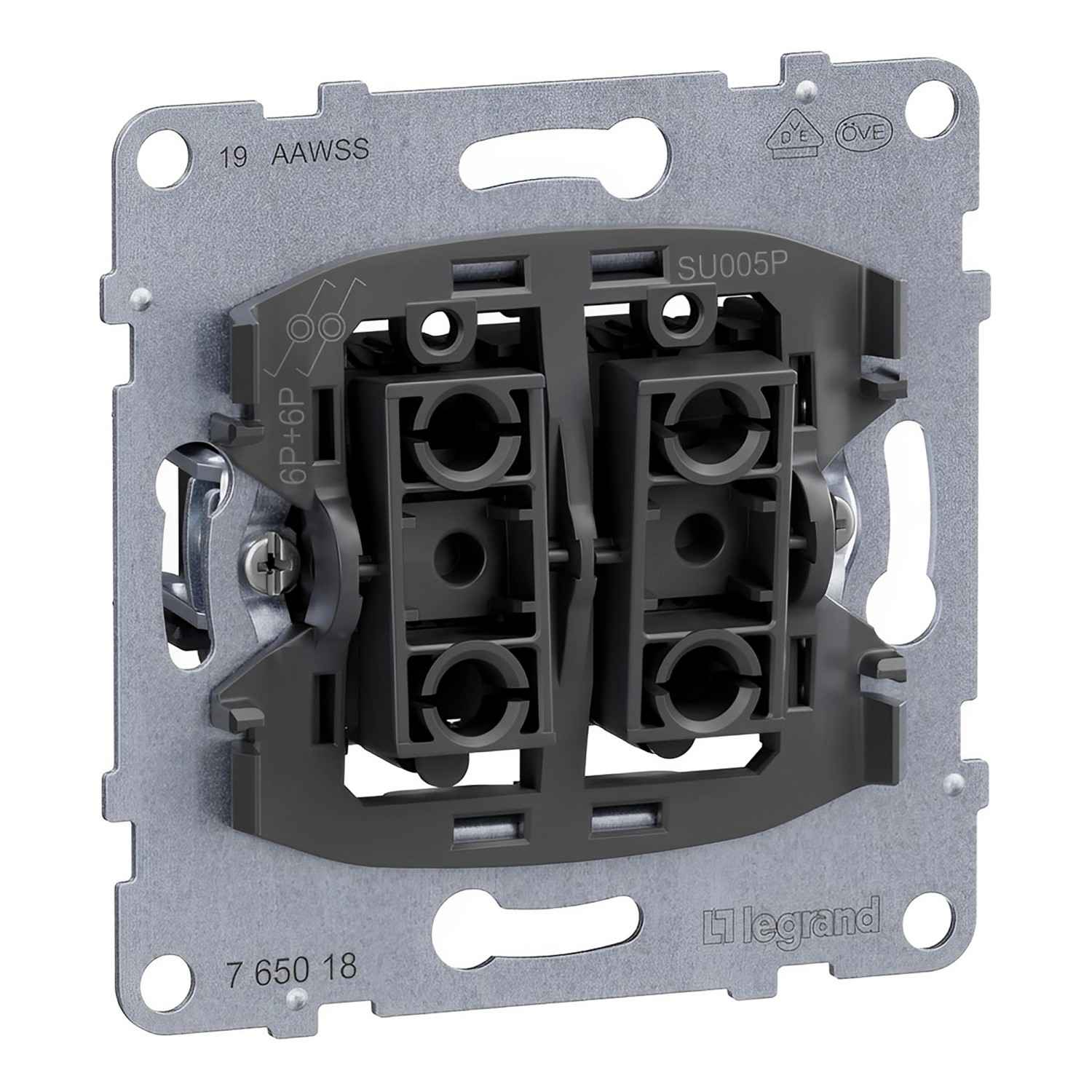 LEGRAND SEANO Lautsprecher-Anschluss - 1-fach In Ultraweiß Mit Federklemmen