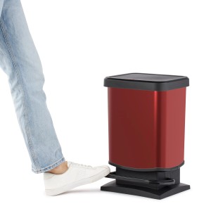 Rotho Treteimer Paso 20 l Rot