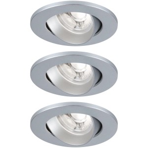 Paulmann LED-Einbaustrahler Salerno 67 mm Chrom Matt