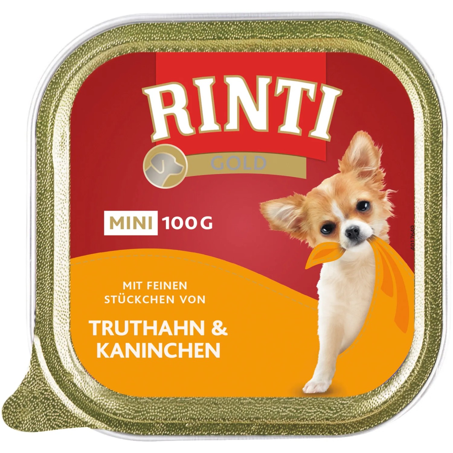 Rinti Hunde-Nassfutter Gold Mini Truthahn und Kaninchen 100 g kaufen bei OBI
