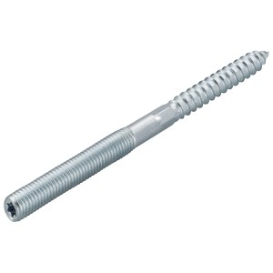 Fischer Universaldübel UX mit Stockschraube STS, 8x100mm, 4 Stück, aus Metall.