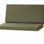 Grünes Kissen-Set für Hollywoodschaukel, 160x50x7cm, geeignet für 3-Sitzer Schaukeln.
