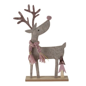 Deko Aufsteller Rentier Filz 2-fach sortiert