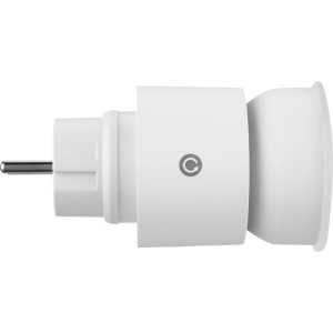 REV Ritter LED-Steckdosenstrahler, dimmbar, 10W, weiß. Kompakter LED-Baustrahler für Steckdosen.