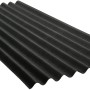 Onduline Base Bitumenwellplatte, schwarz, 2000x855 mm. Dachplatte für Carport, Gartenhaus & Co.