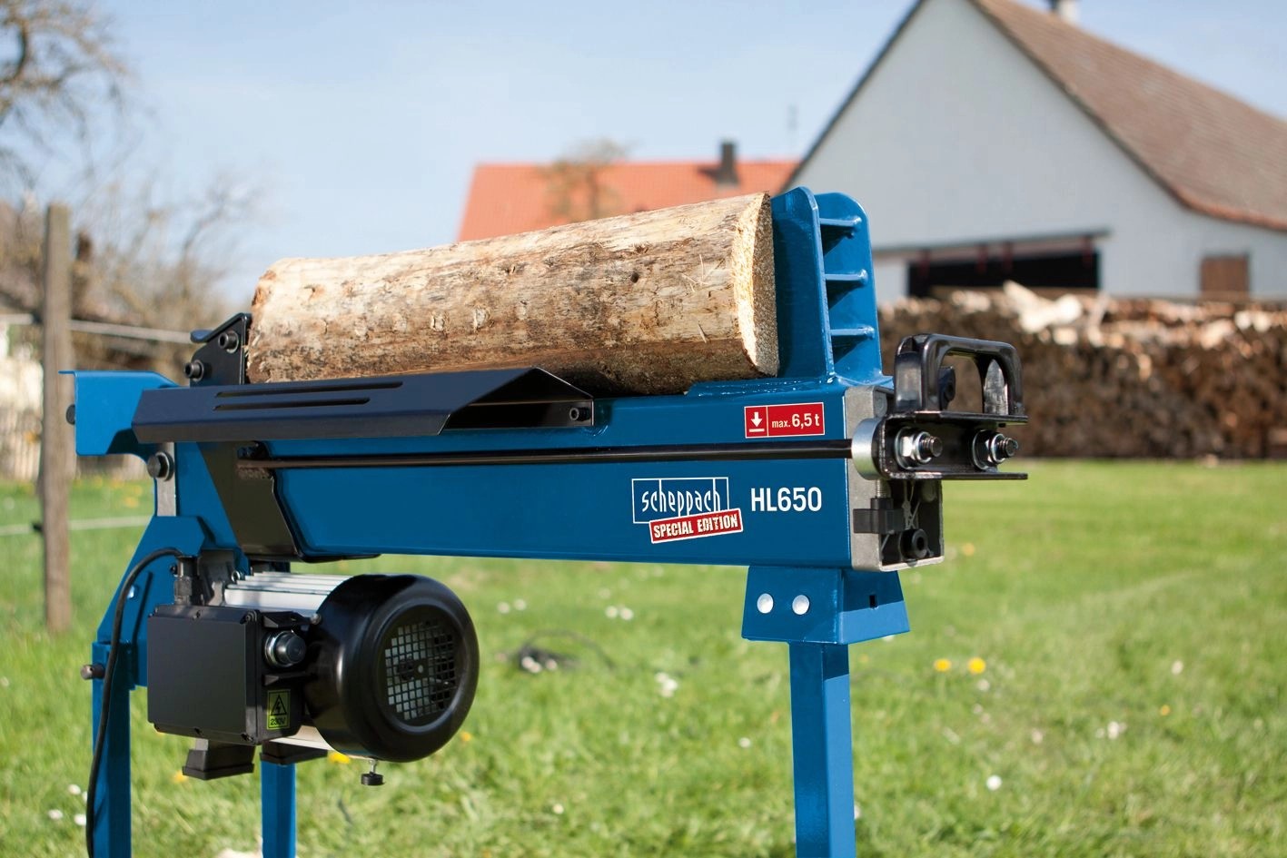 Scheppach Holzspalter HL650 liegend 230 V kaufen bei OBI