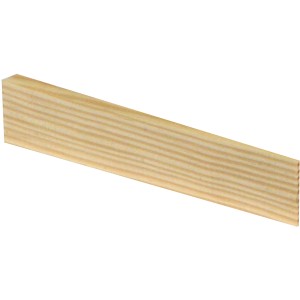 Holzkeil aus Fichte/Kiefer, 23x100x140 mm, zum Ausgleichen bei Montagearbeiten.